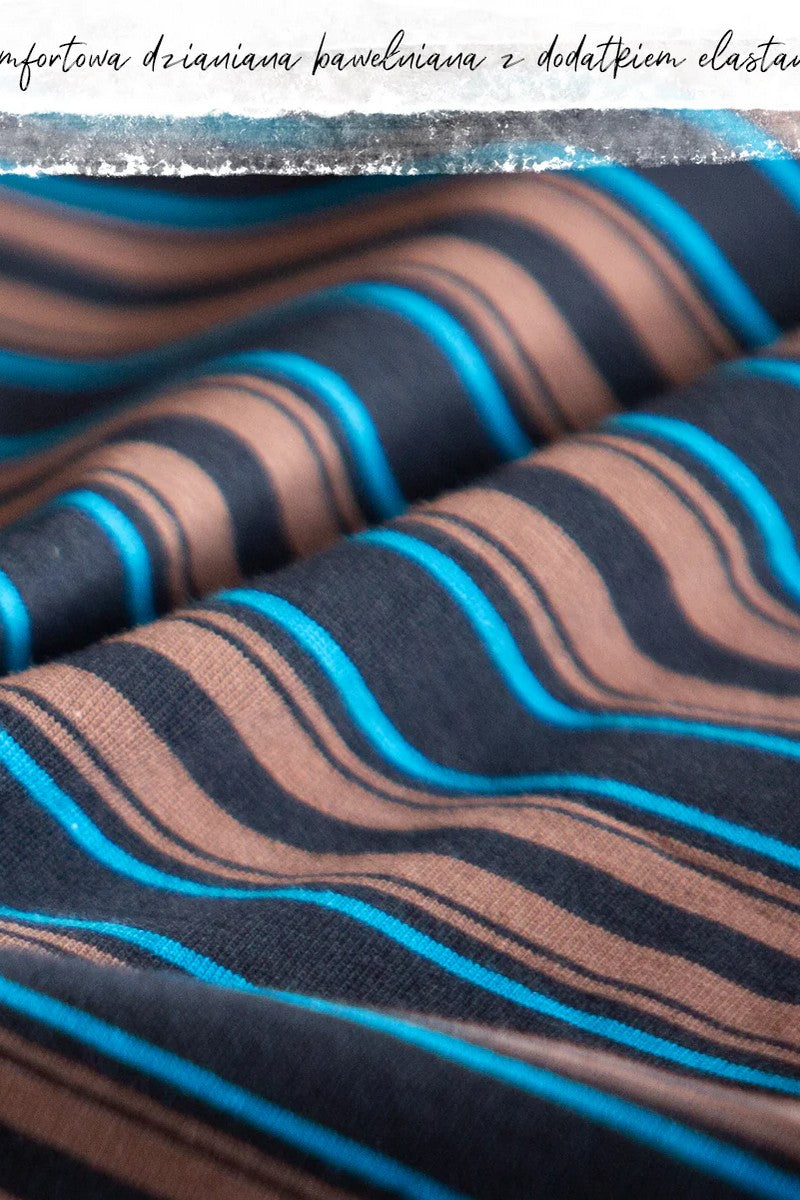 Хлопковая мужская пижама МNS 315 blue