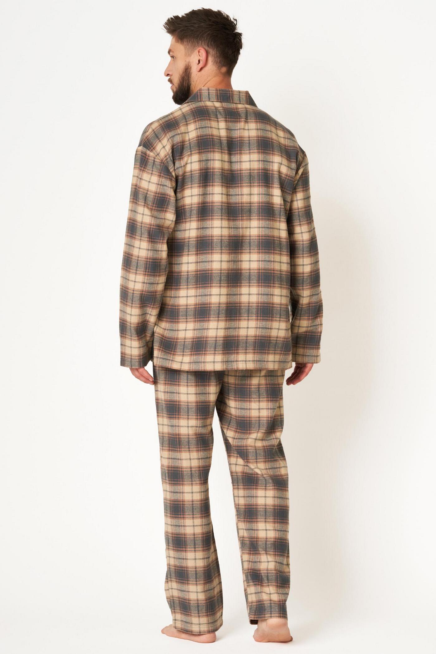 Фланелевая мужская пижама MNS 402 B24