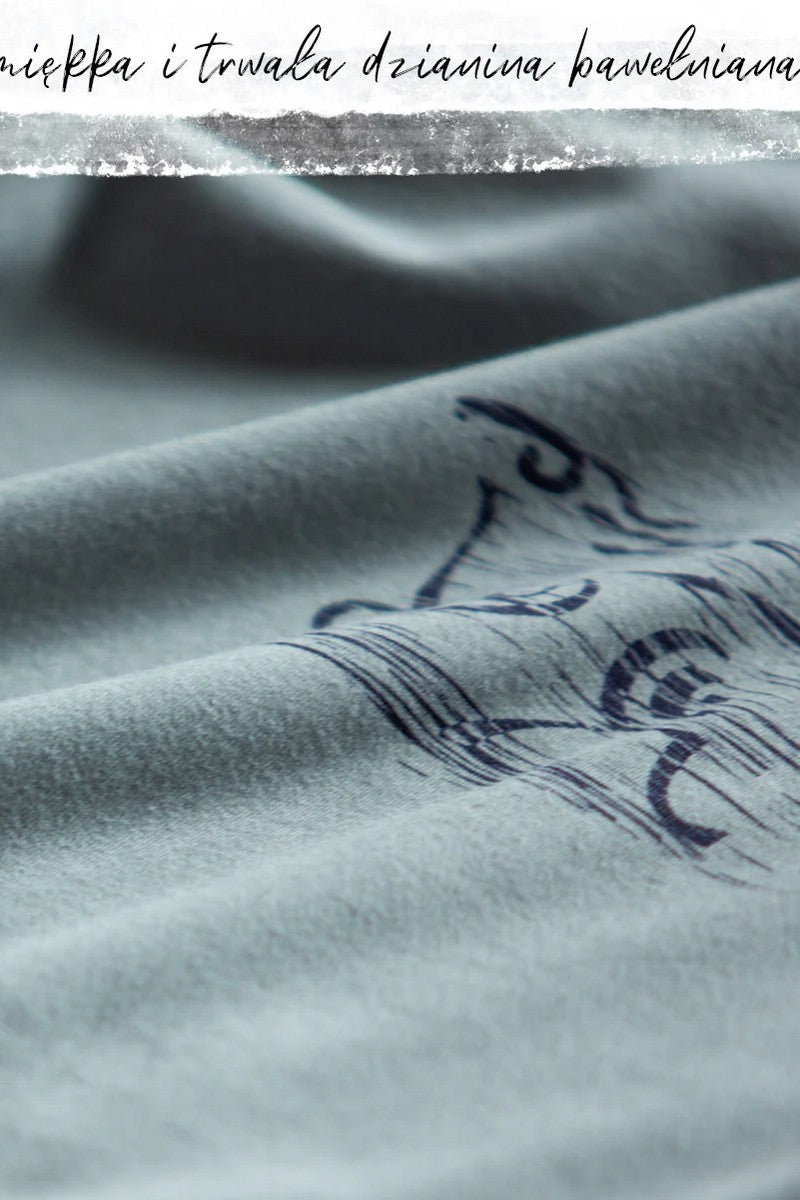 Чоловіча бавовняна піжама МNS 612 blue