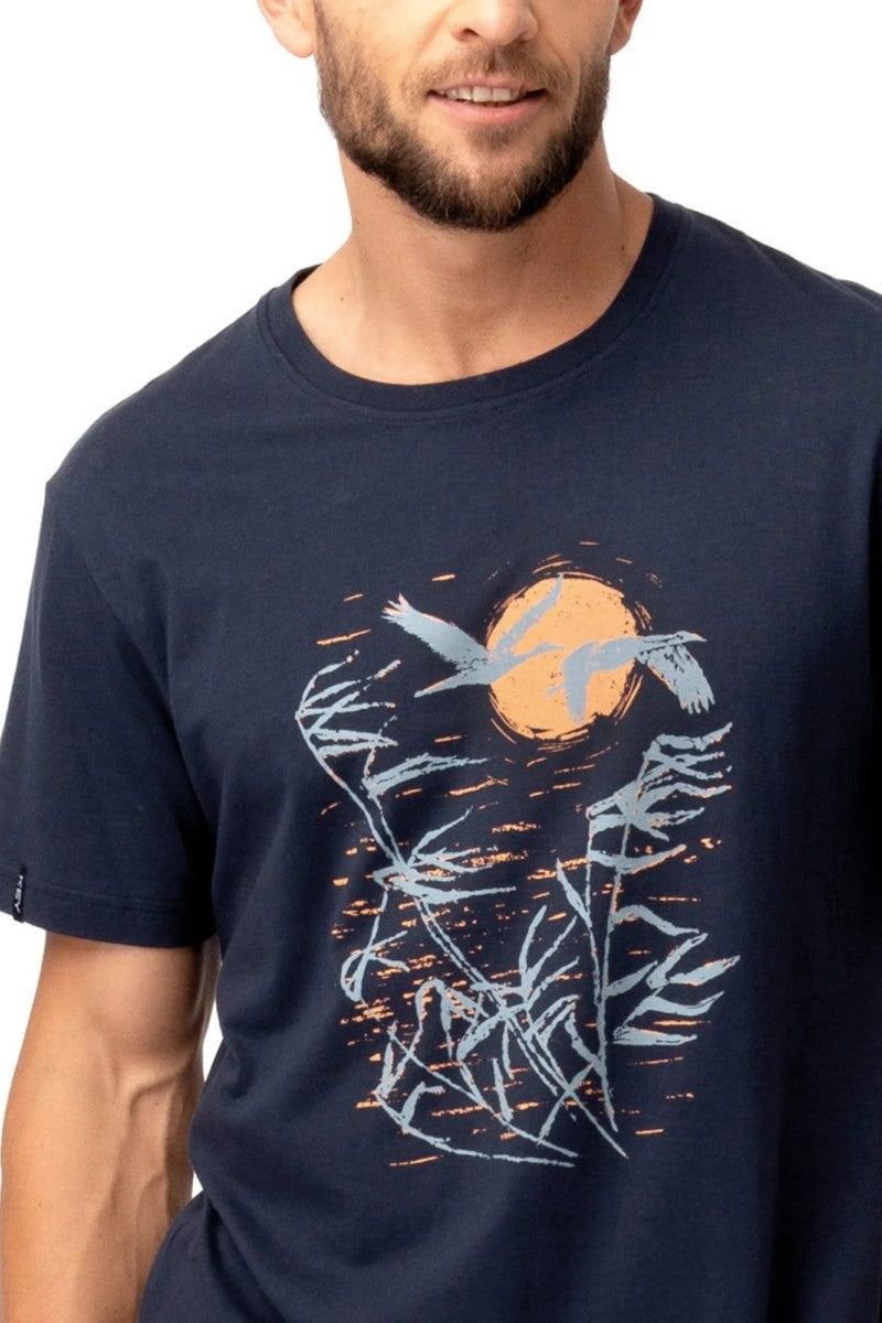 Хлопковая мужская пижама МNS 749 A25 blue