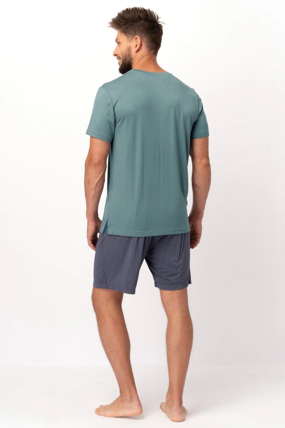 Мужская пижама из бамбука МNS 750 A25 blue