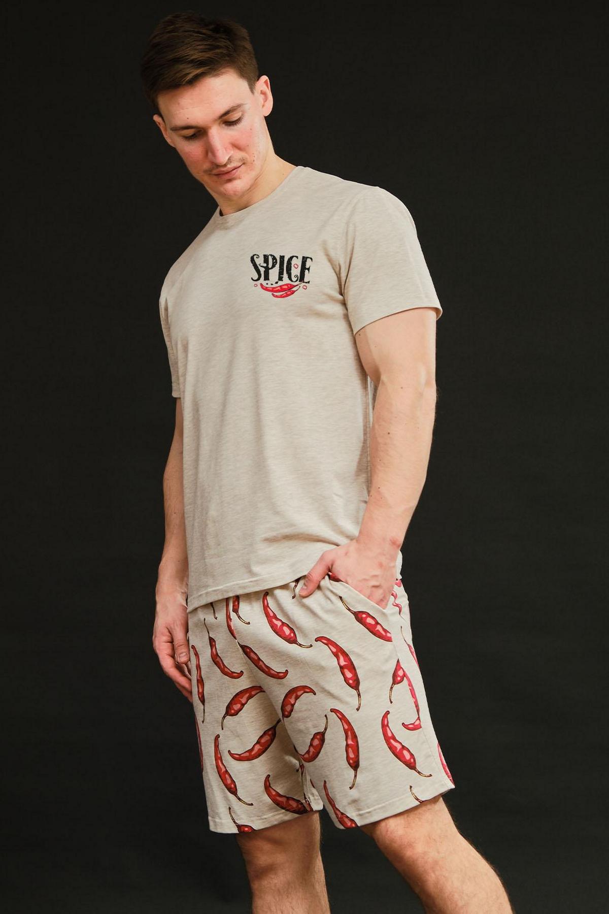 Мужская хлопковая пижама 1211/16146