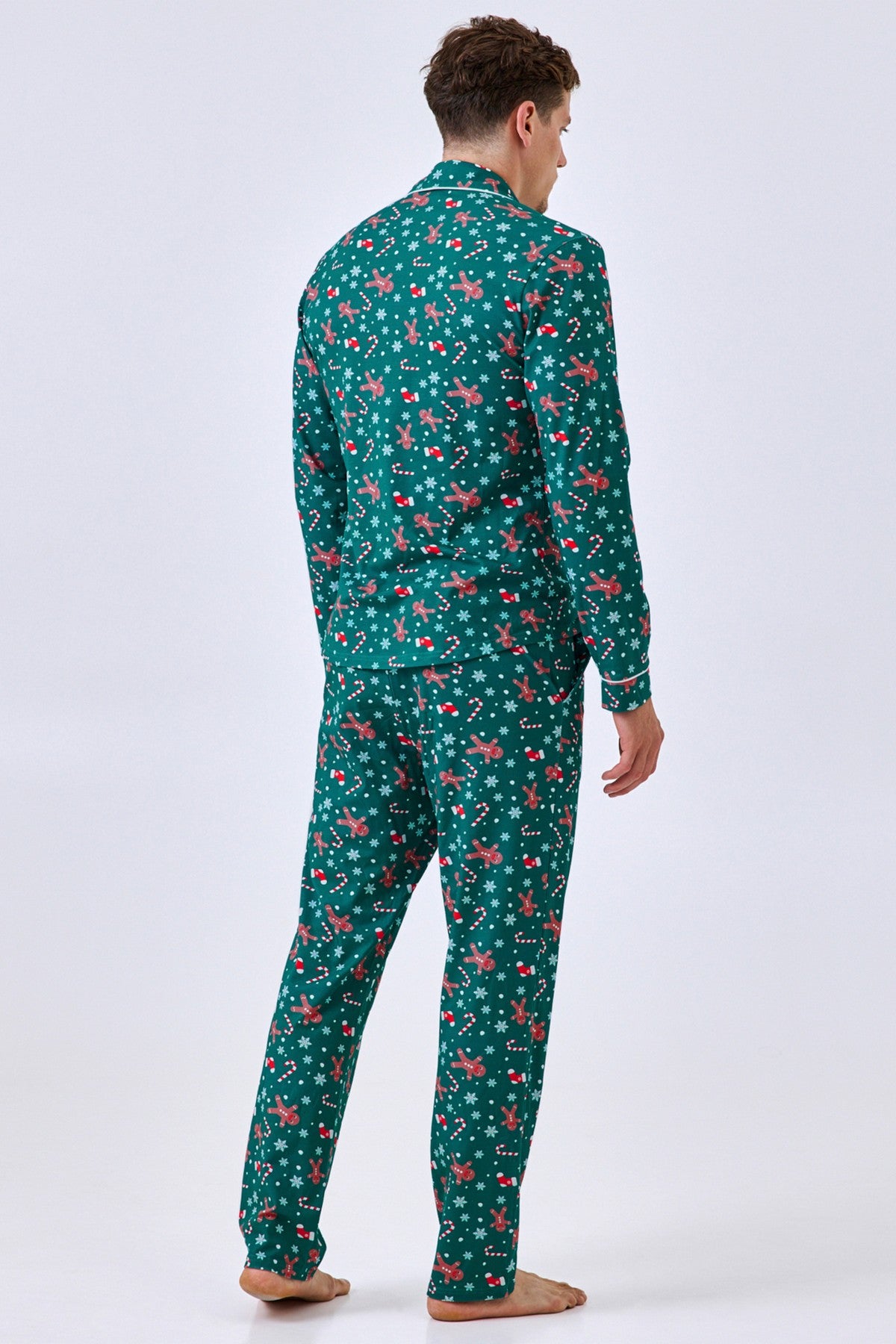 Хлопковая мужская пижама 1608/16199