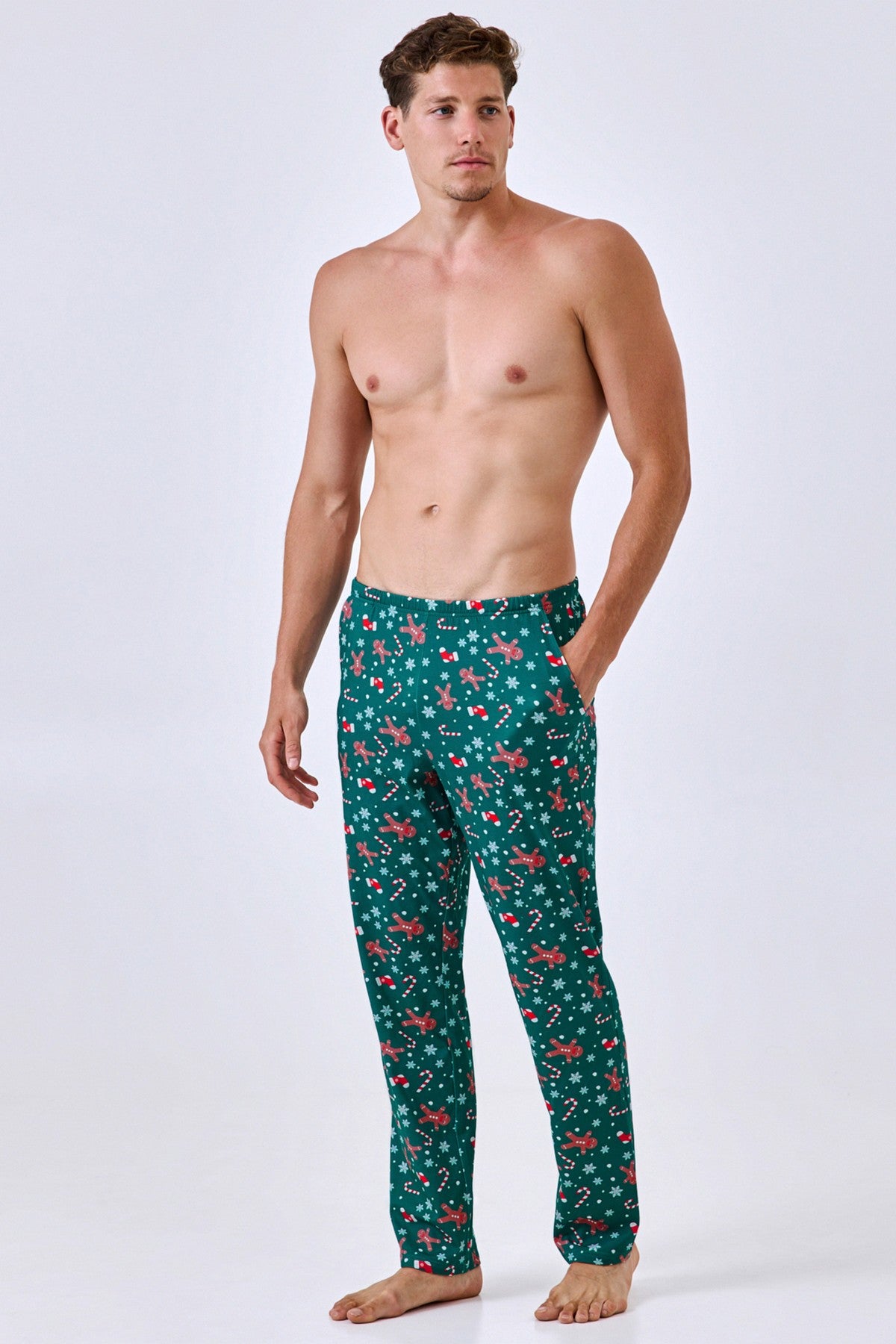 Хлопковая мужская пижама 1608/16199