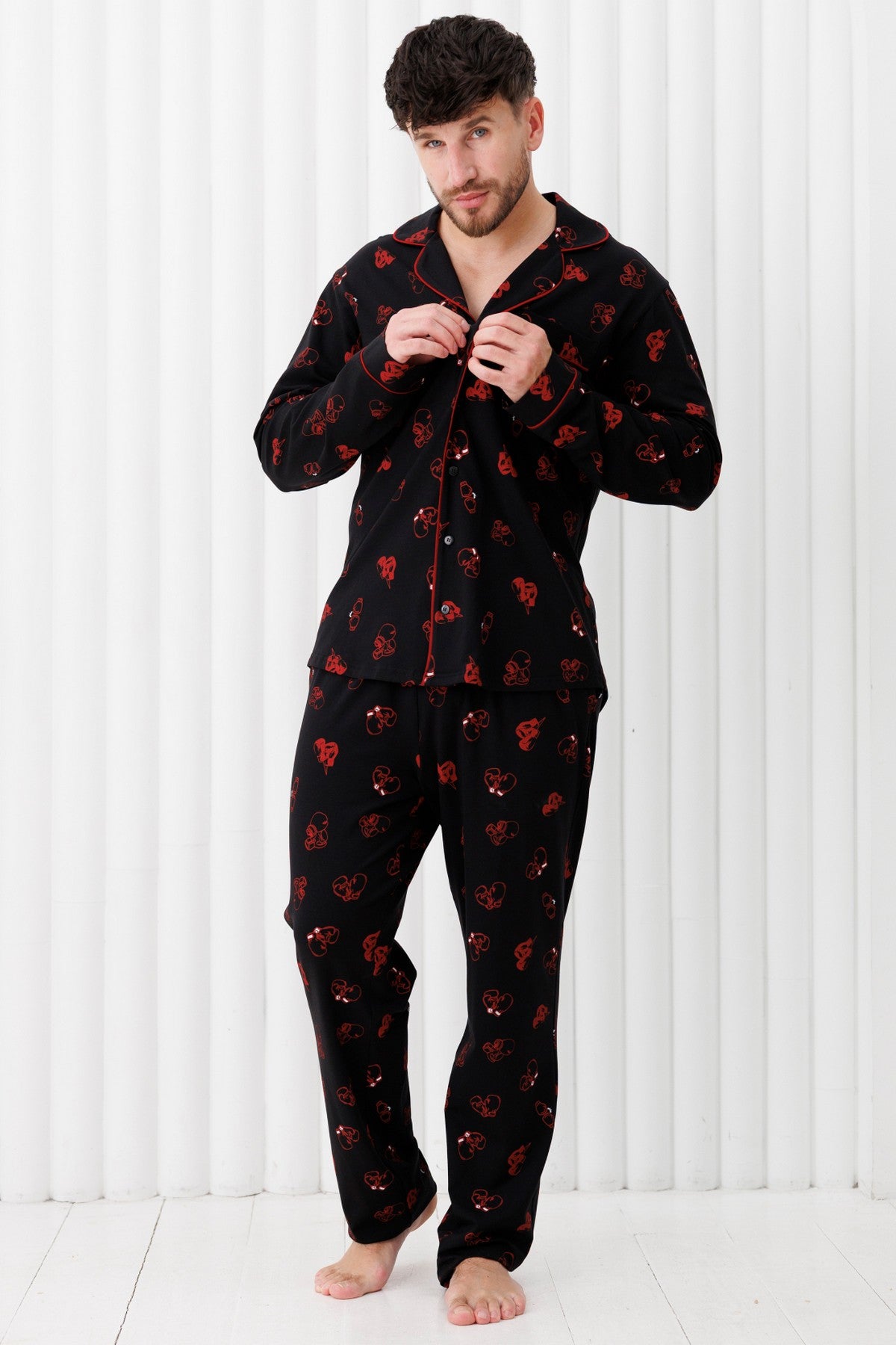 Хлопковая мужская пижама 1608/16905