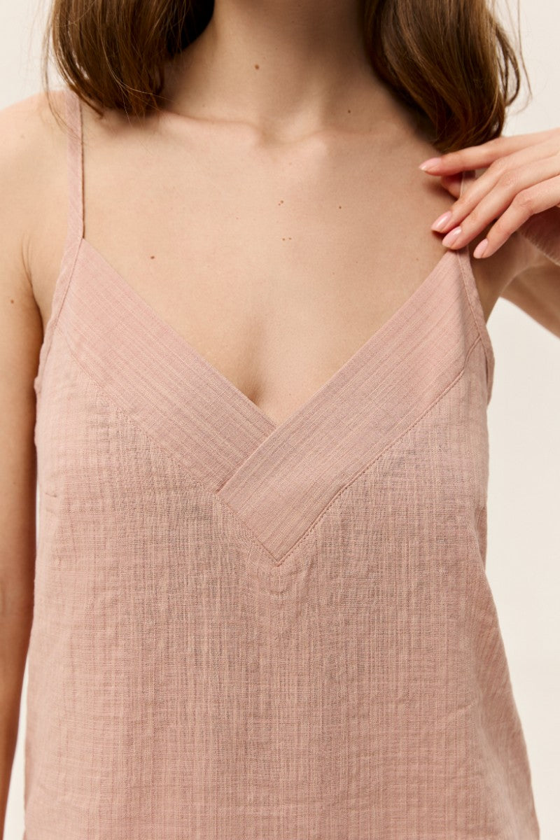 Пижама с шортами LP-041 Daisy coral