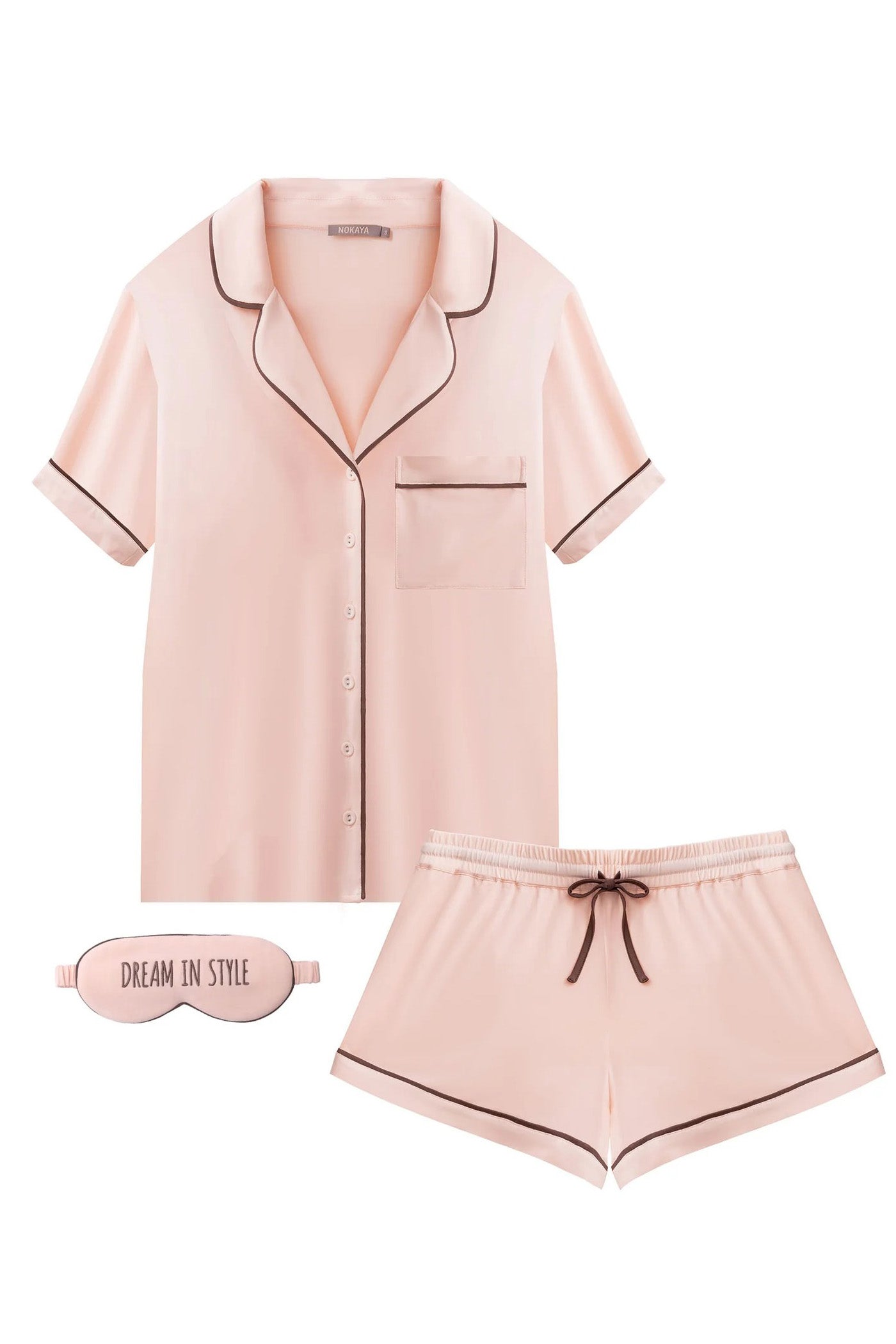 Піжама з бамбука 251207-07 Classy Morning peach powder