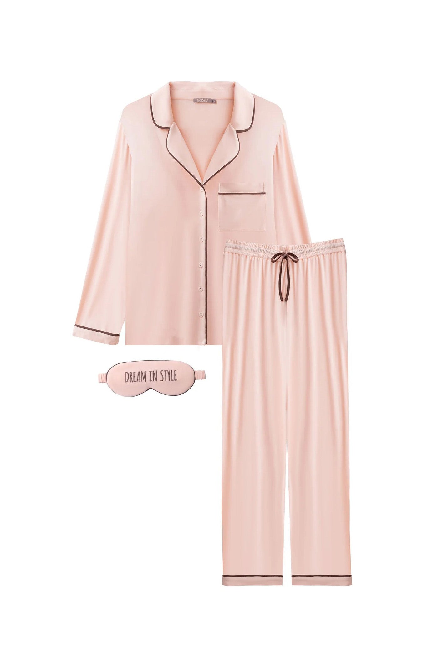 Піжама з бамбука 251207-08 Classy Morning peach powder
