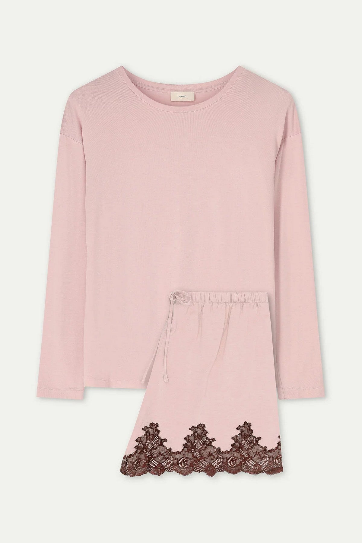 Пижама из модала Laneva Modern Contrast rose