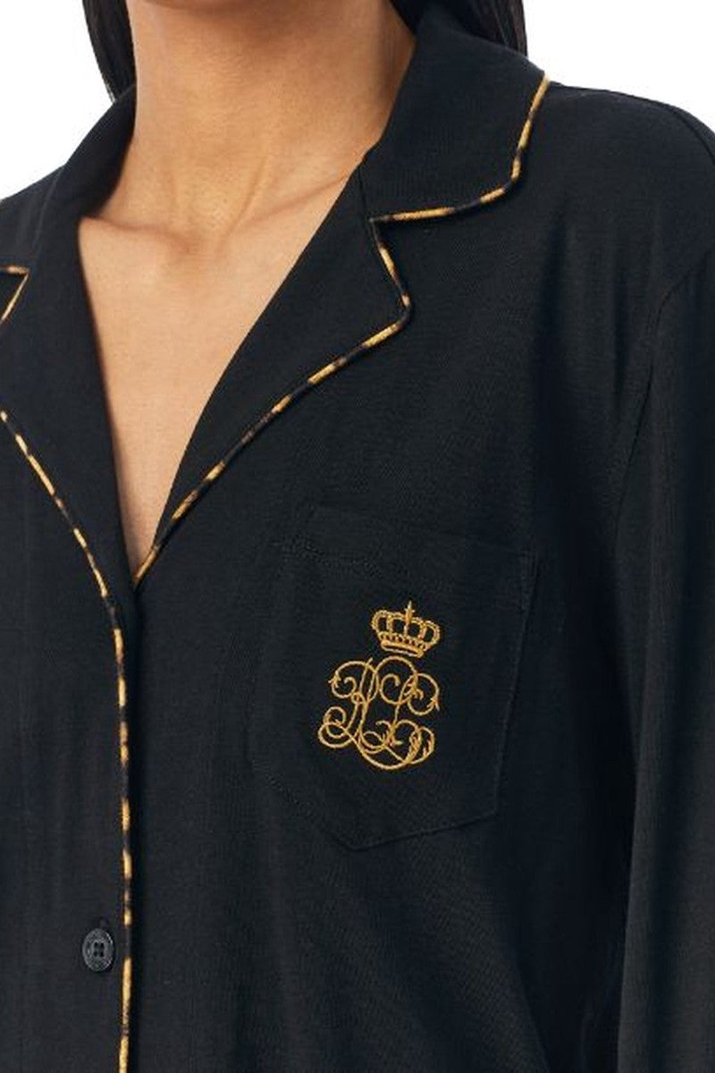 Бавовняна піжама 306652627 black Ralph Lauren вишивка
