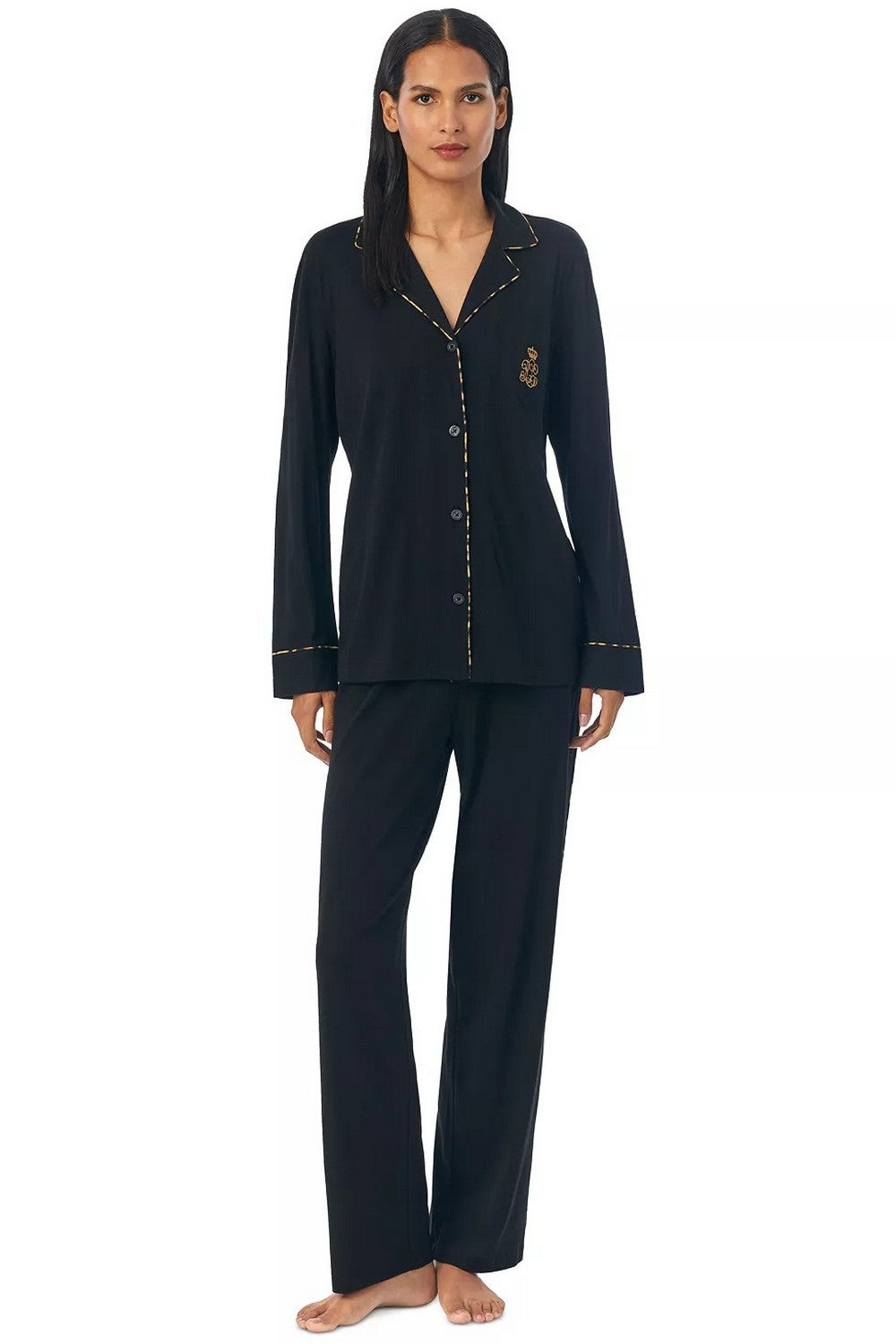 Бавовняна піжама 306652627 black Ralph Lauren