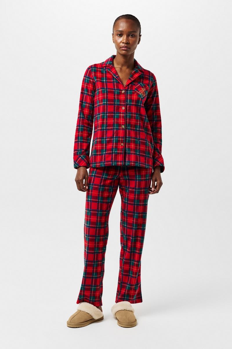 Флісова піжама 408613068 red Ralph Lauren