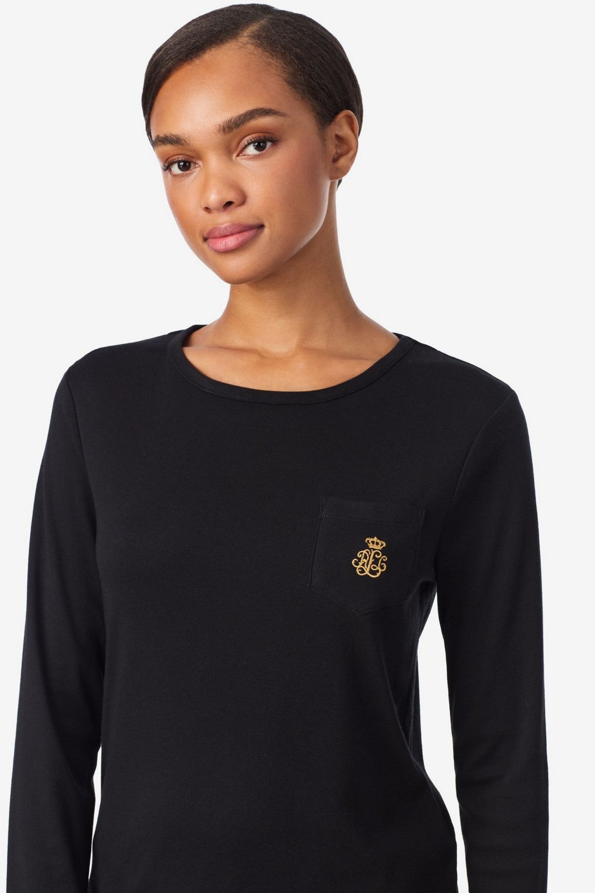Піжама з флісовими брюками 973579086 black/red Ralph Lauren кишеня