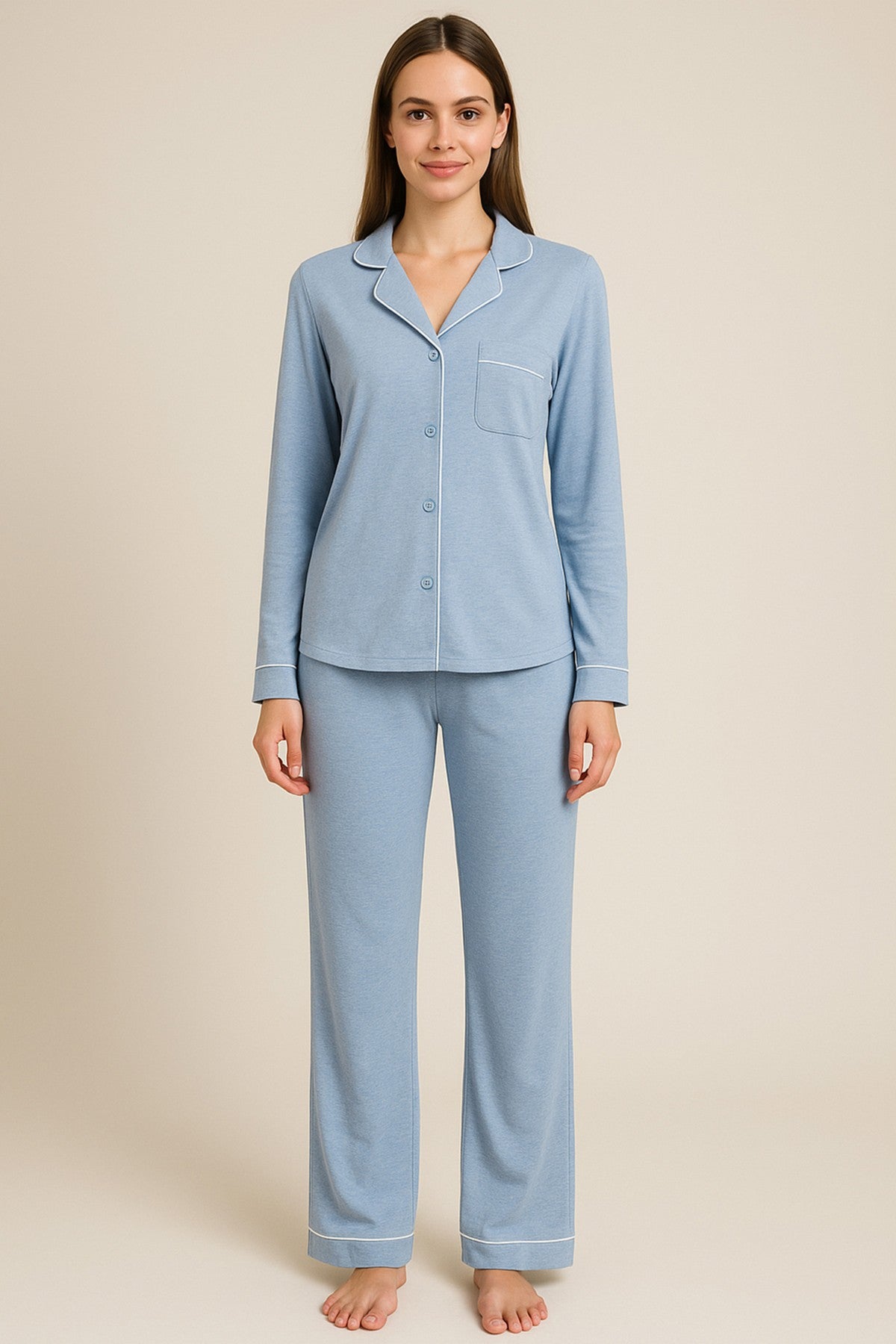 Хлопковая пижама 1245/12066