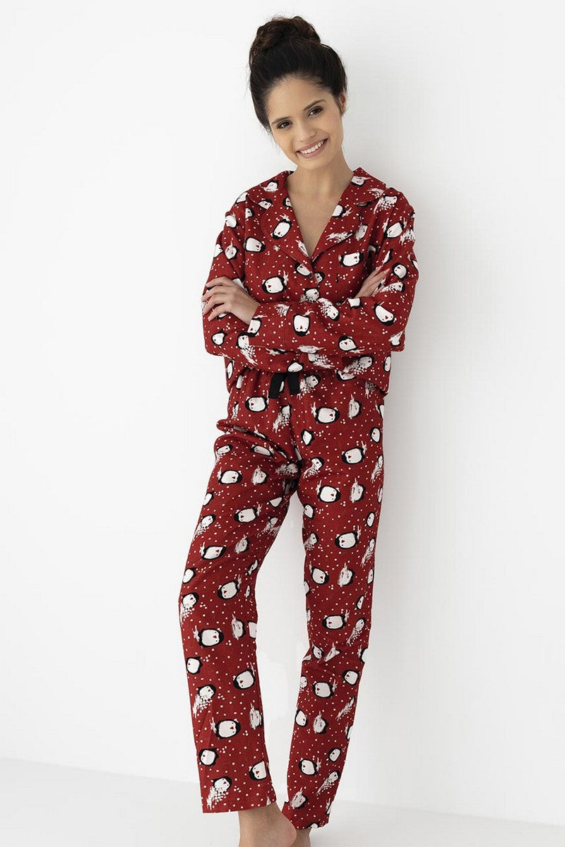 Хлопковая пижама с брюками Tiggy