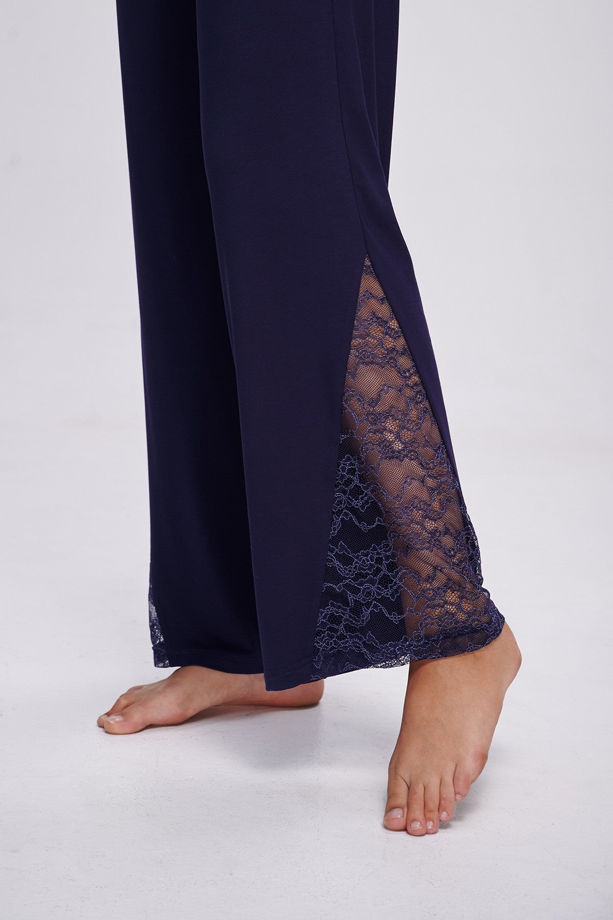 Пижама из вискозы 2712 navy blue