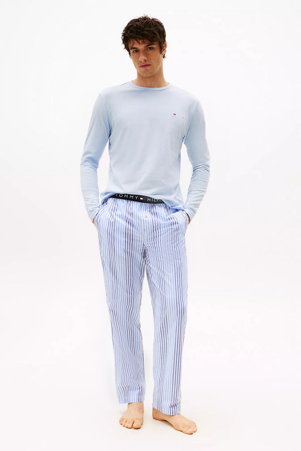 Мужская пижама 124627896 blue
