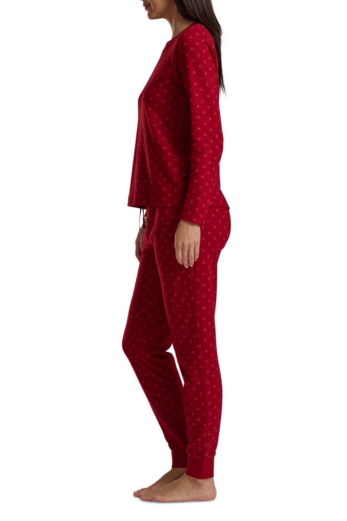 Хлопкова піжама 352870154 red Tommy Hilfiger