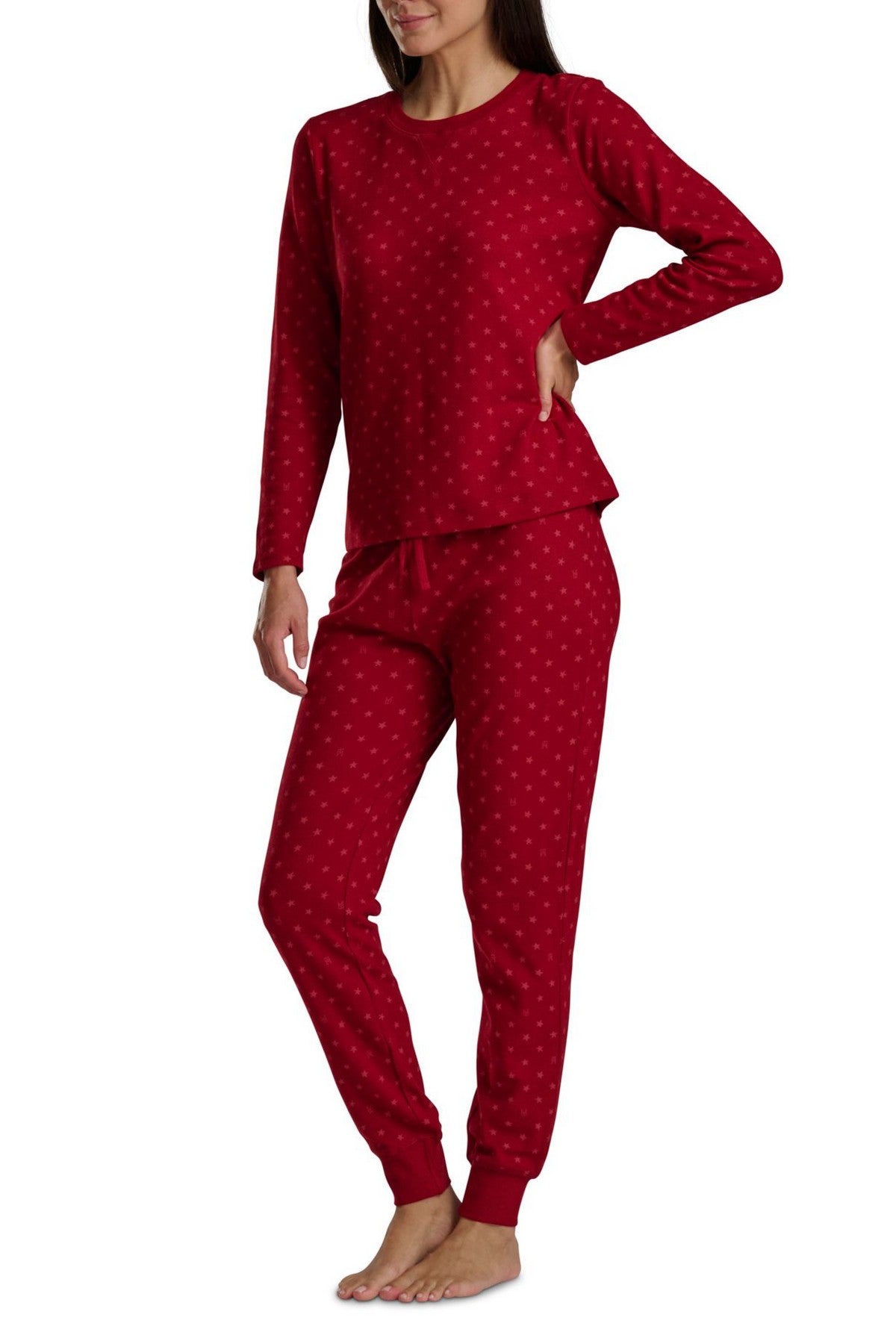 Хлопкова піжама 352870154 red Tommy Hilfiger
