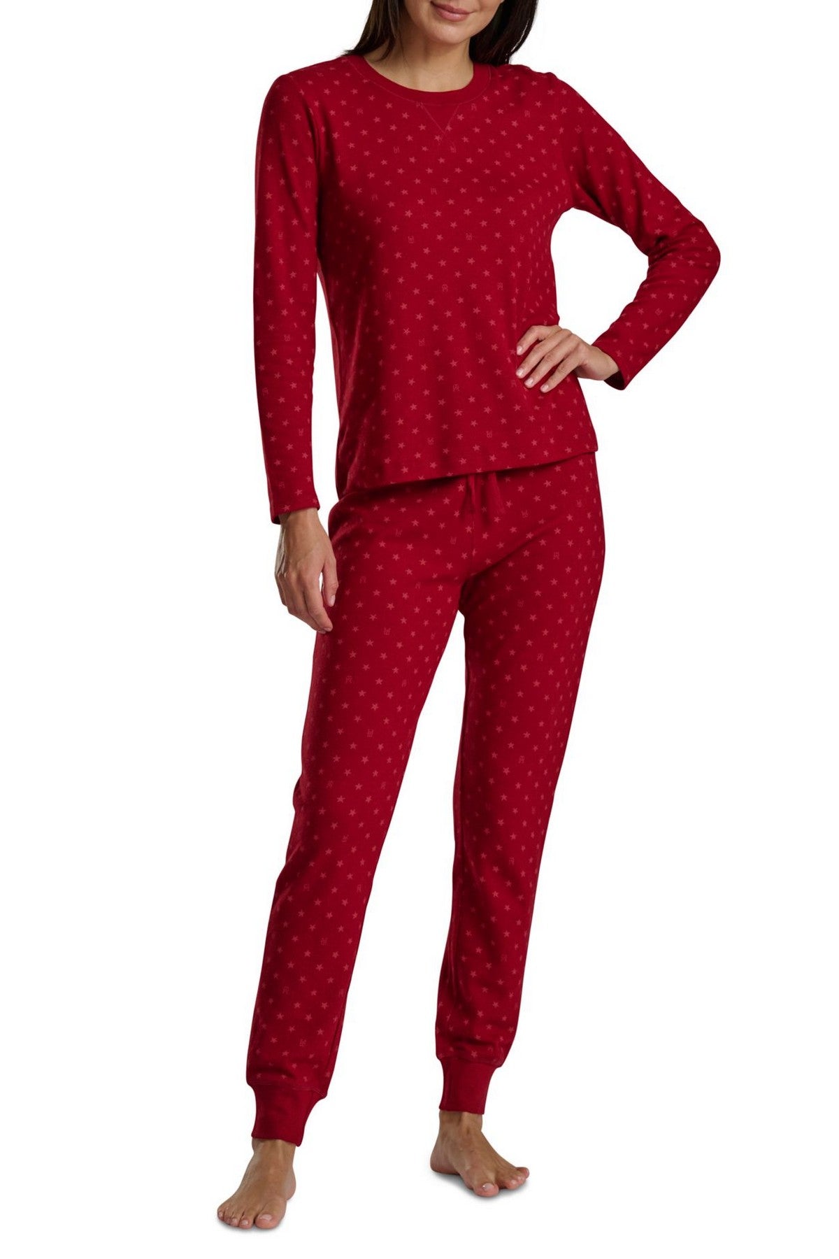 Хлопкова піжама 352870154 red Tommy Hilfiger