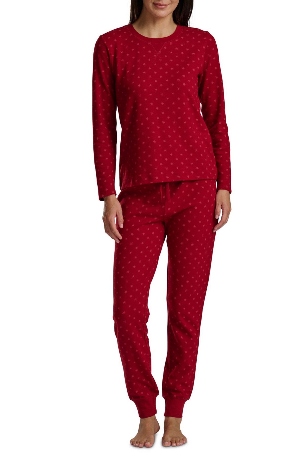Хлопкова піжама 352870154 red Tommy Hilfiger