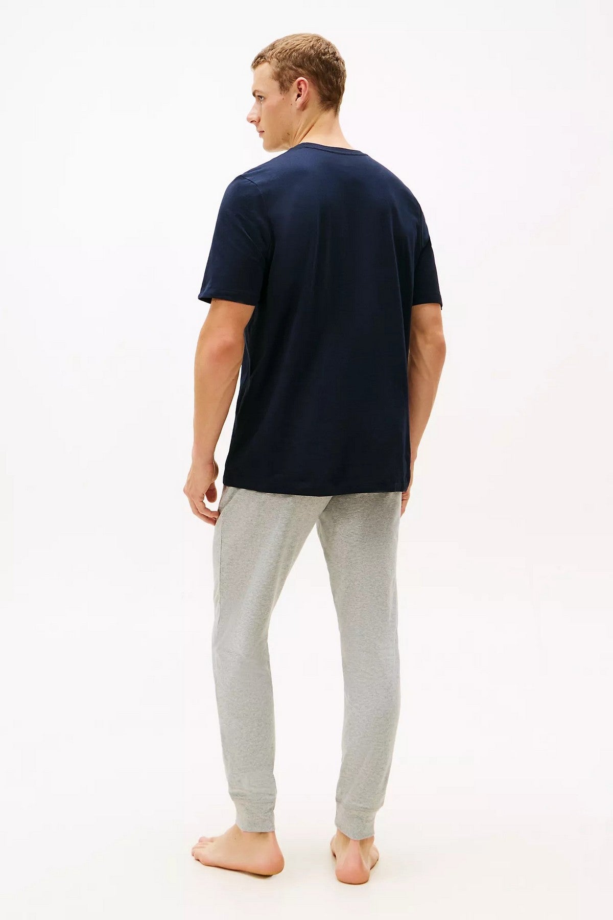 Чоловіча піжама 609988632 blue/gray Tommy Hilfiger вигляд ззаду
