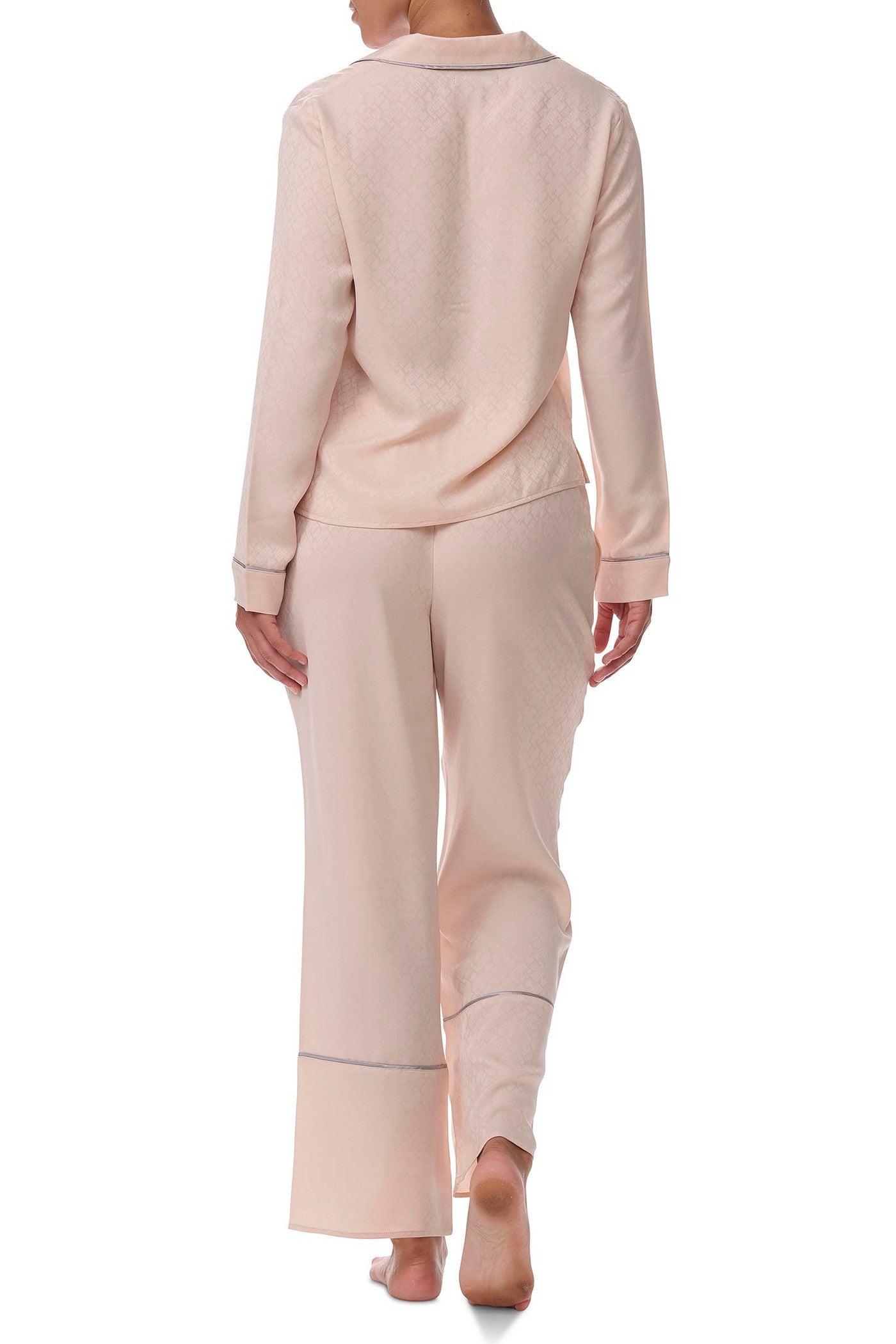 Сатиновая пижама 622867338 beige