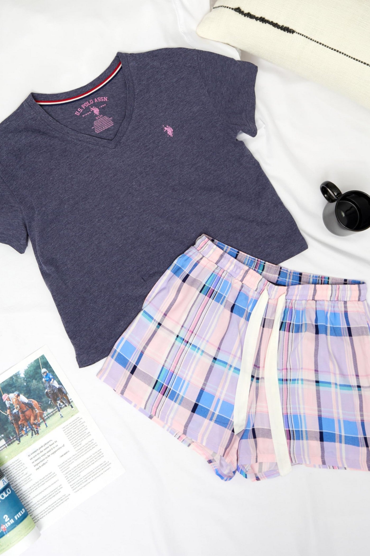 Пижама с шортами 736590803 blue