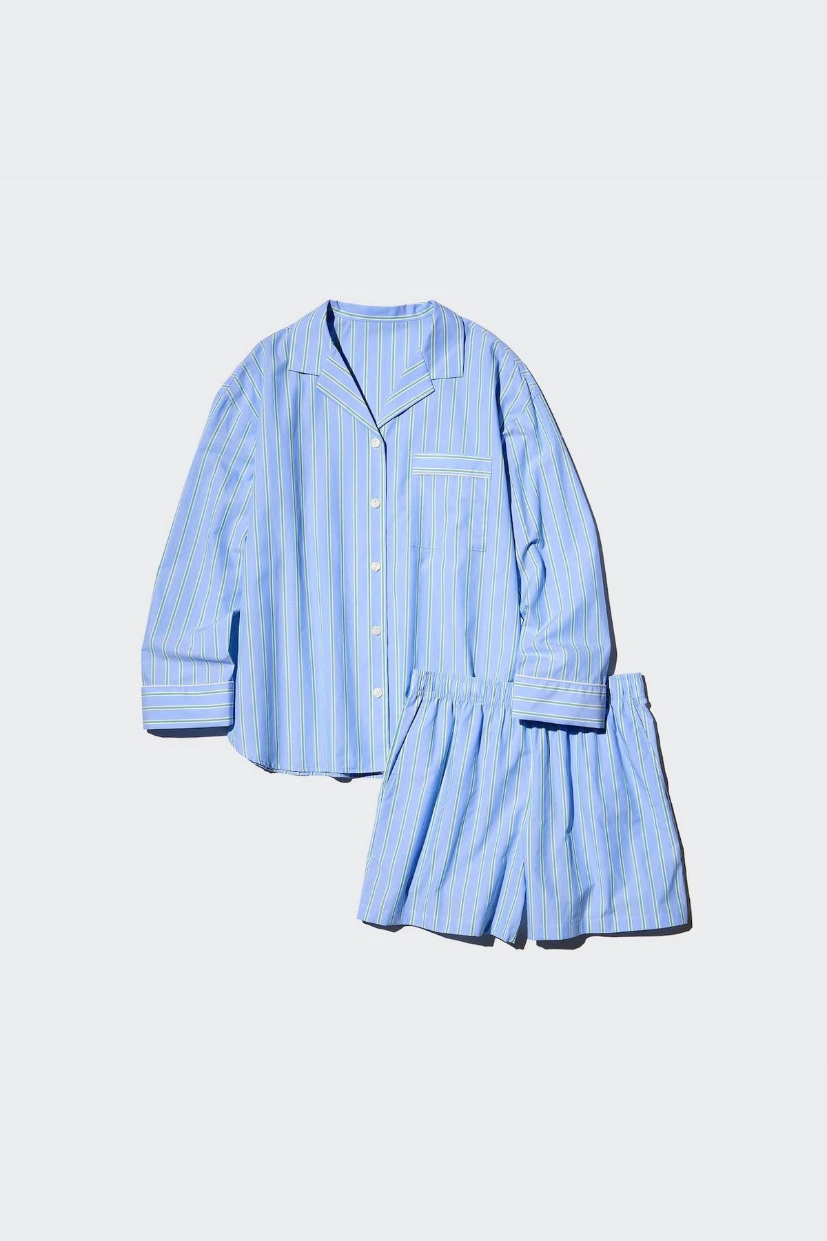 Хлопковая пижама 162150496 blue