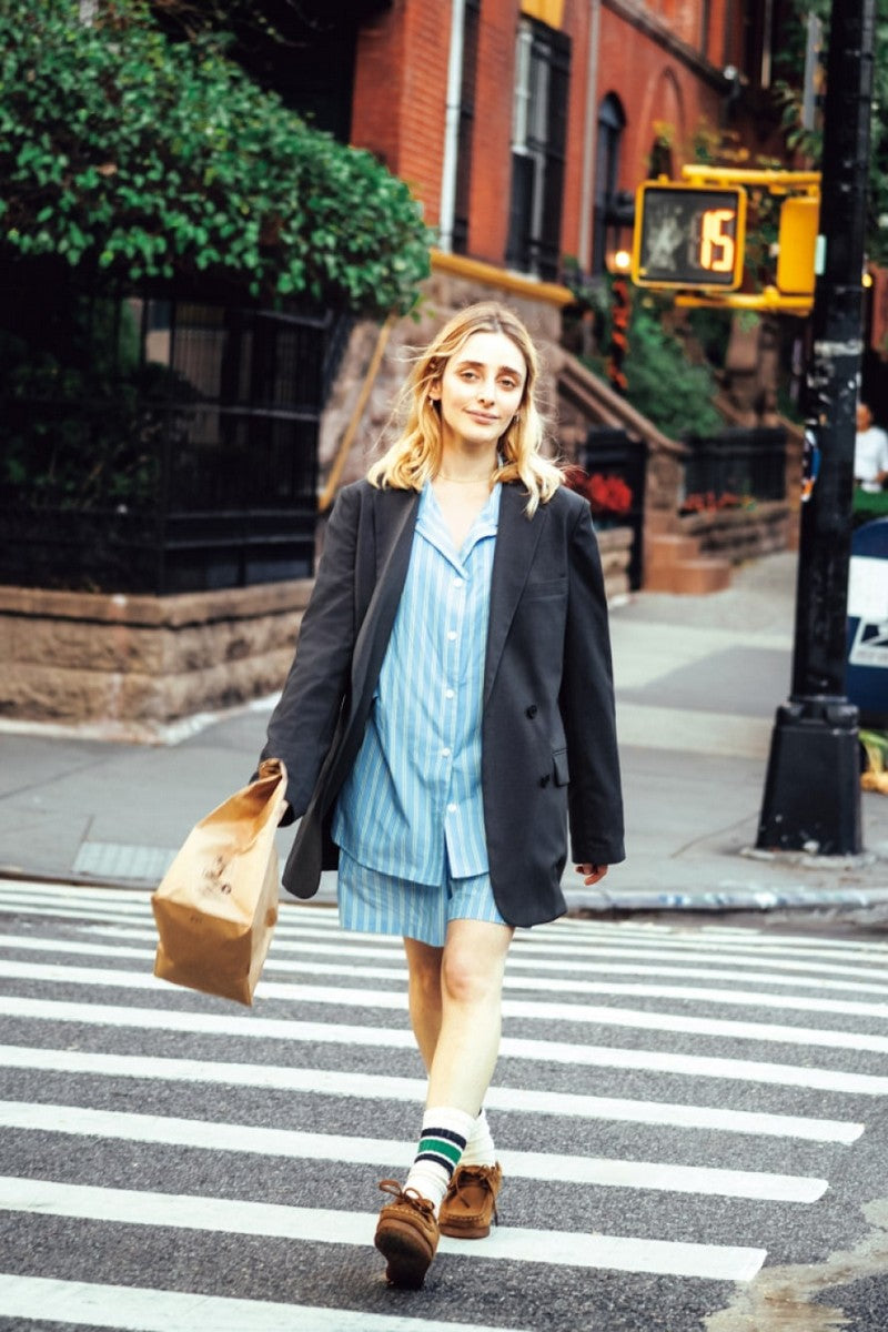 Хлопковая пижама 162150496 blue