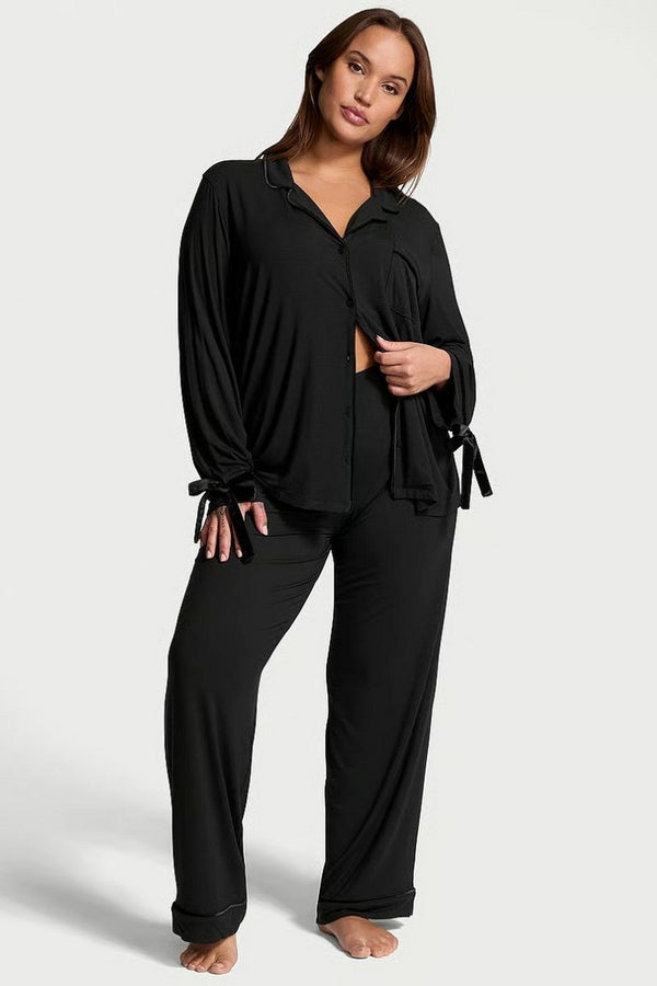 Пижама из модала 113006706 black