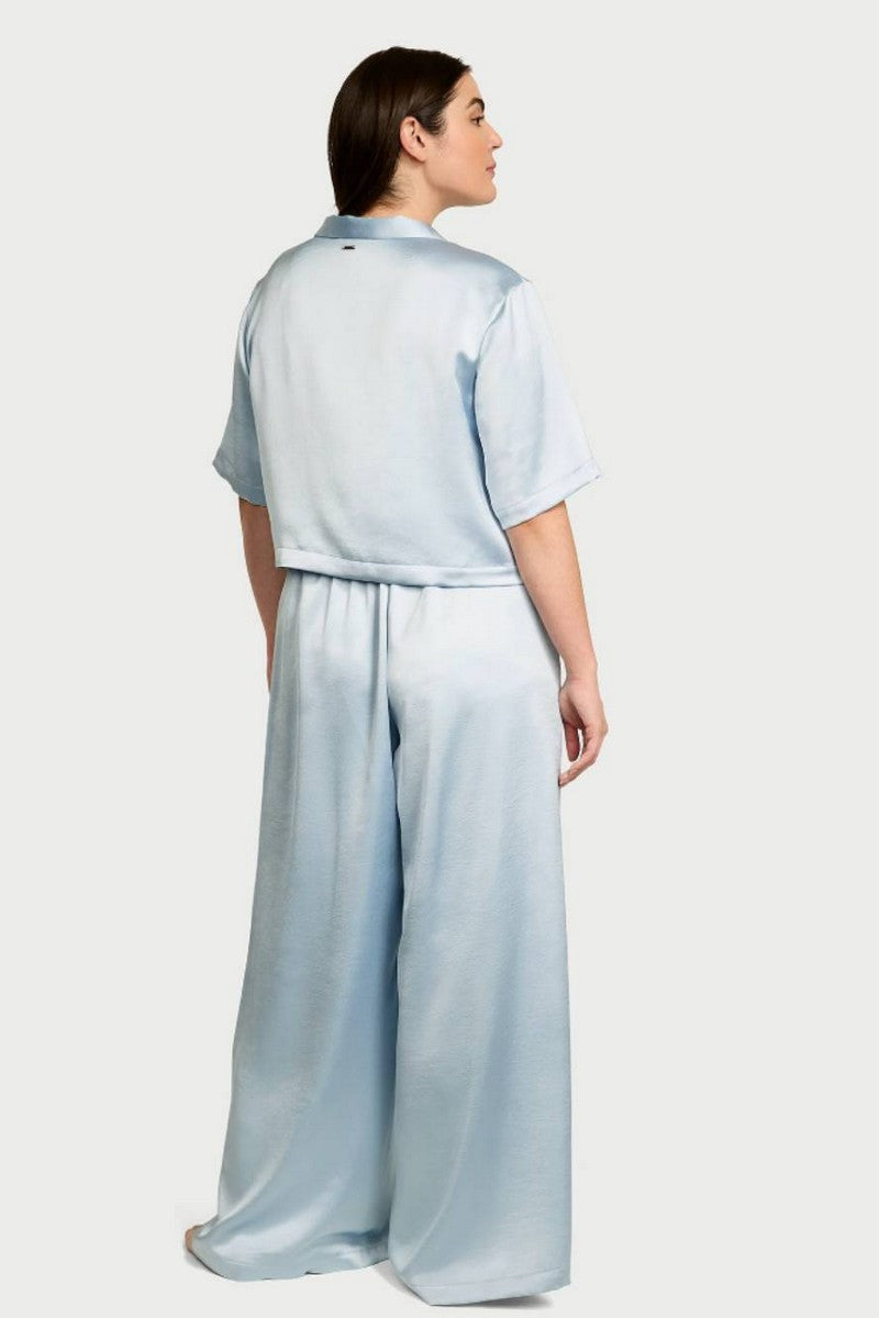 Сатиновая пижама 219776405 blue