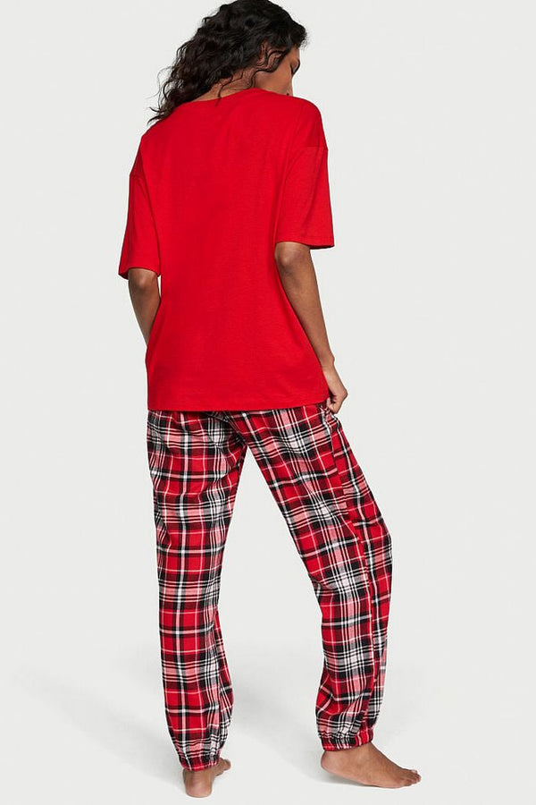 Хлопковая пижама с брюками 299021142