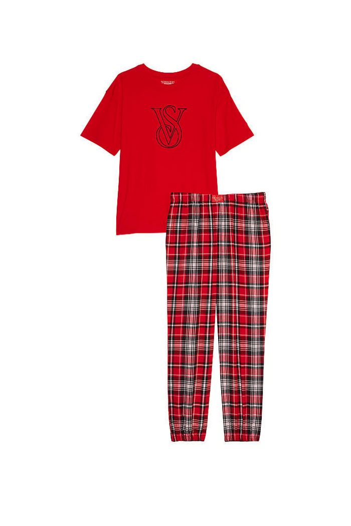 Хлопковая пижама с брюками 299021142