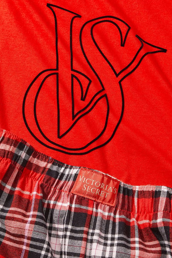 Хлопковая пижама с брюками 299021142