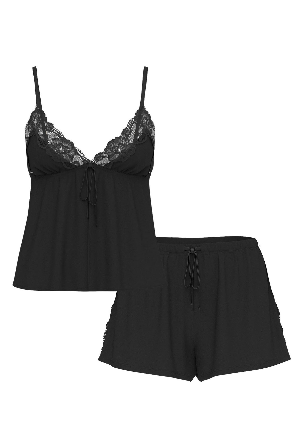 Піжама з модалу 441361880 black Victoria`s Secret