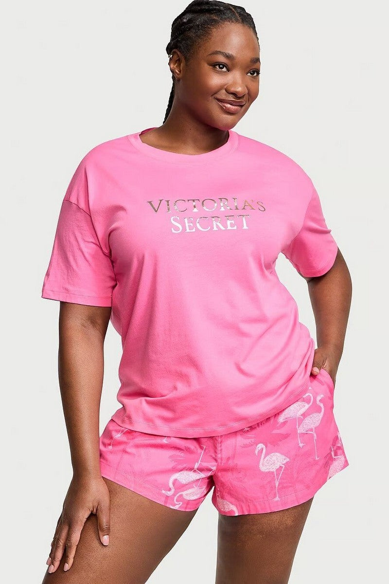 Хлопковая пижама 542326083 pink