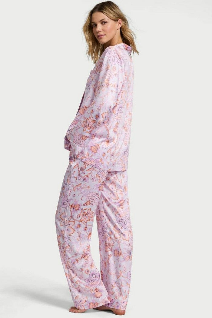 Атласная пижама 582500911 lilac