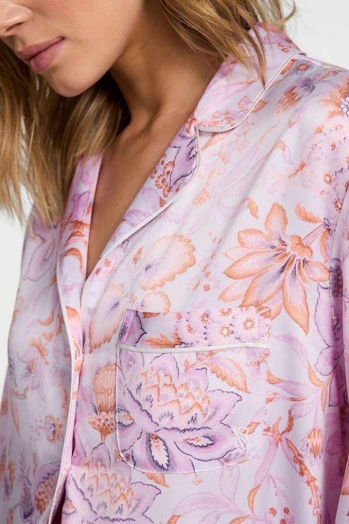 Атласная пижама 582500911 lilac