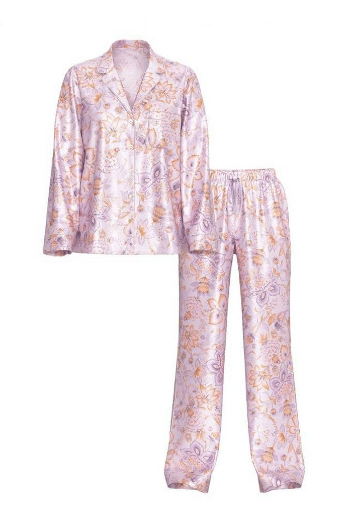 Атласная пижама 582500911 lilac