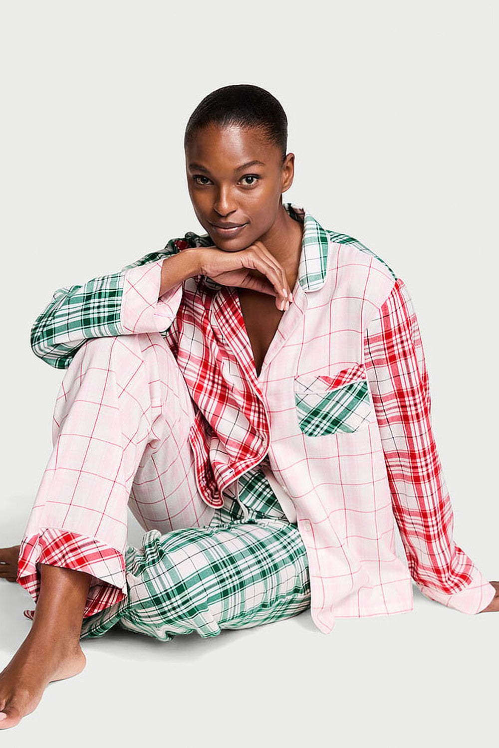 Фланелевая пижама 63603962 multi