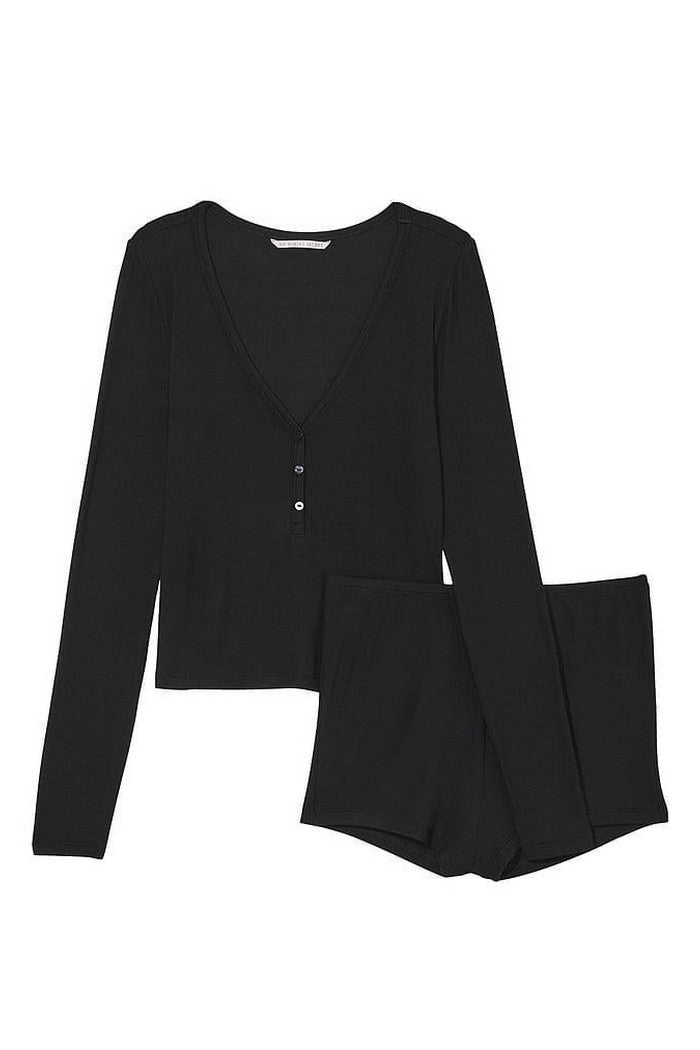 Піжама з модалу 652921480 black Victoria`s Secret