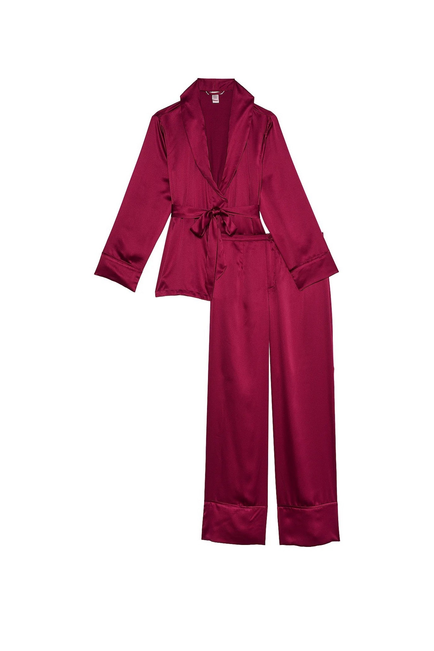 Сатиновая пижама 676768821 bordo