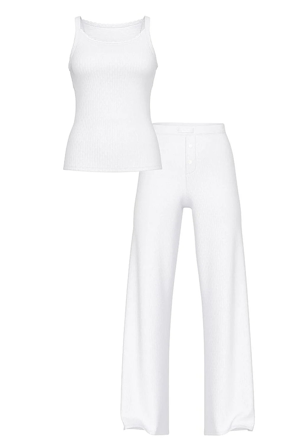 Хлопковая пижама 6899812 white