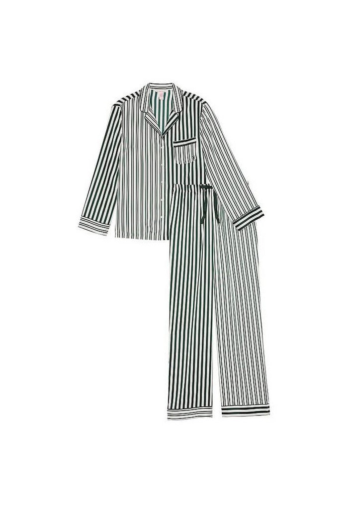 Сатиновая пижама 707412545 green