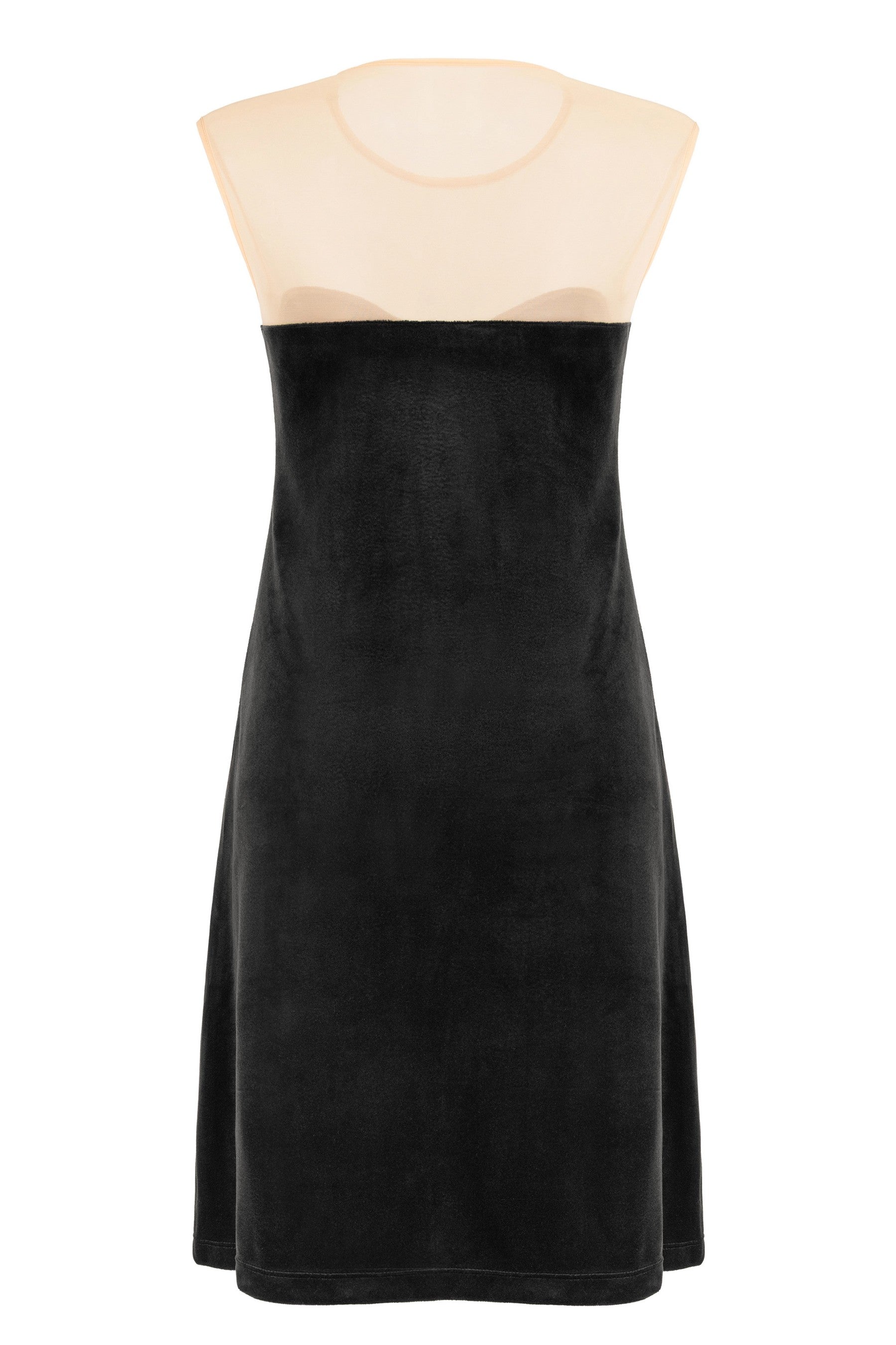 Велюрове плаття 650-2333/01 black Anabel Arto