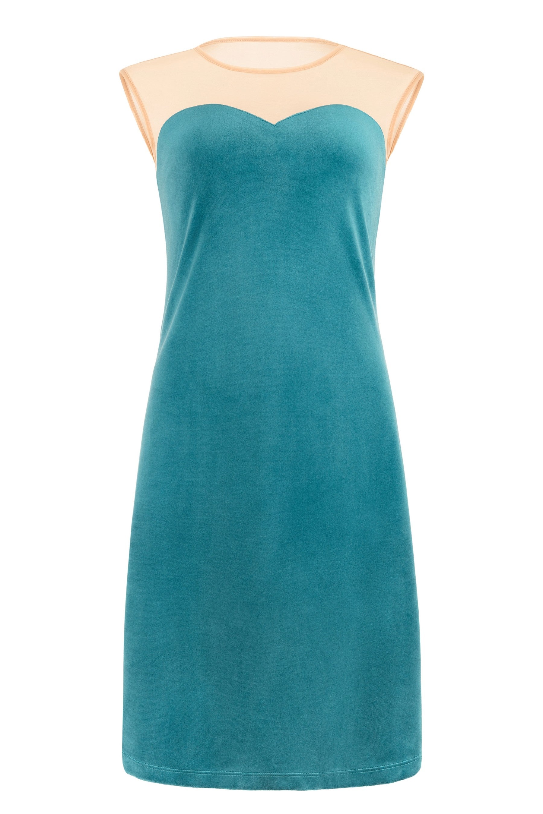 Велюрове плаття 650-2333/119 emerald Anabel Arto