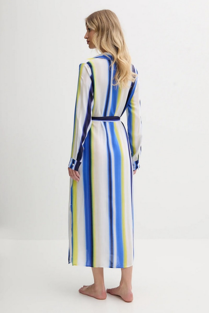 Платье из вискозы YI00052 976 multistripes
