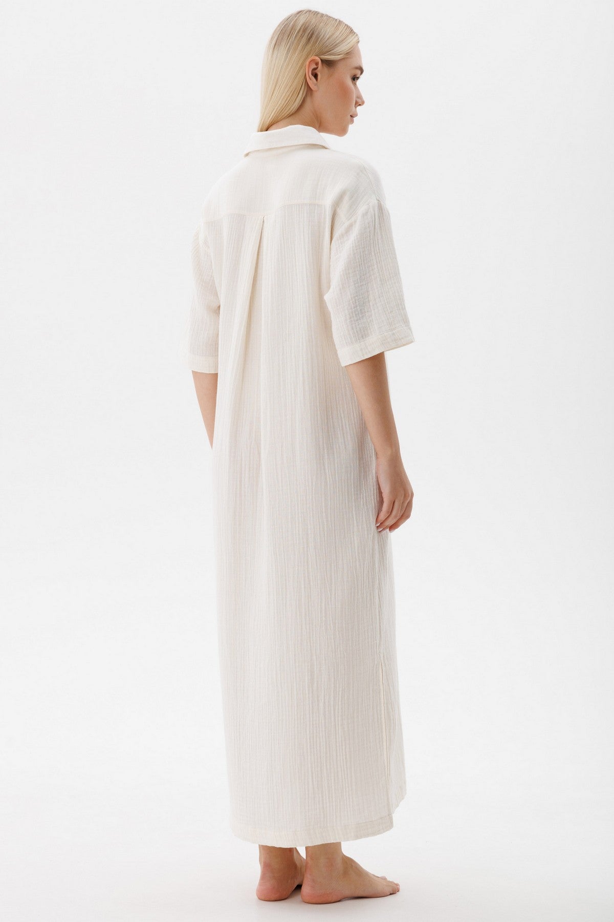Платье-халат из муслина 1675/11024