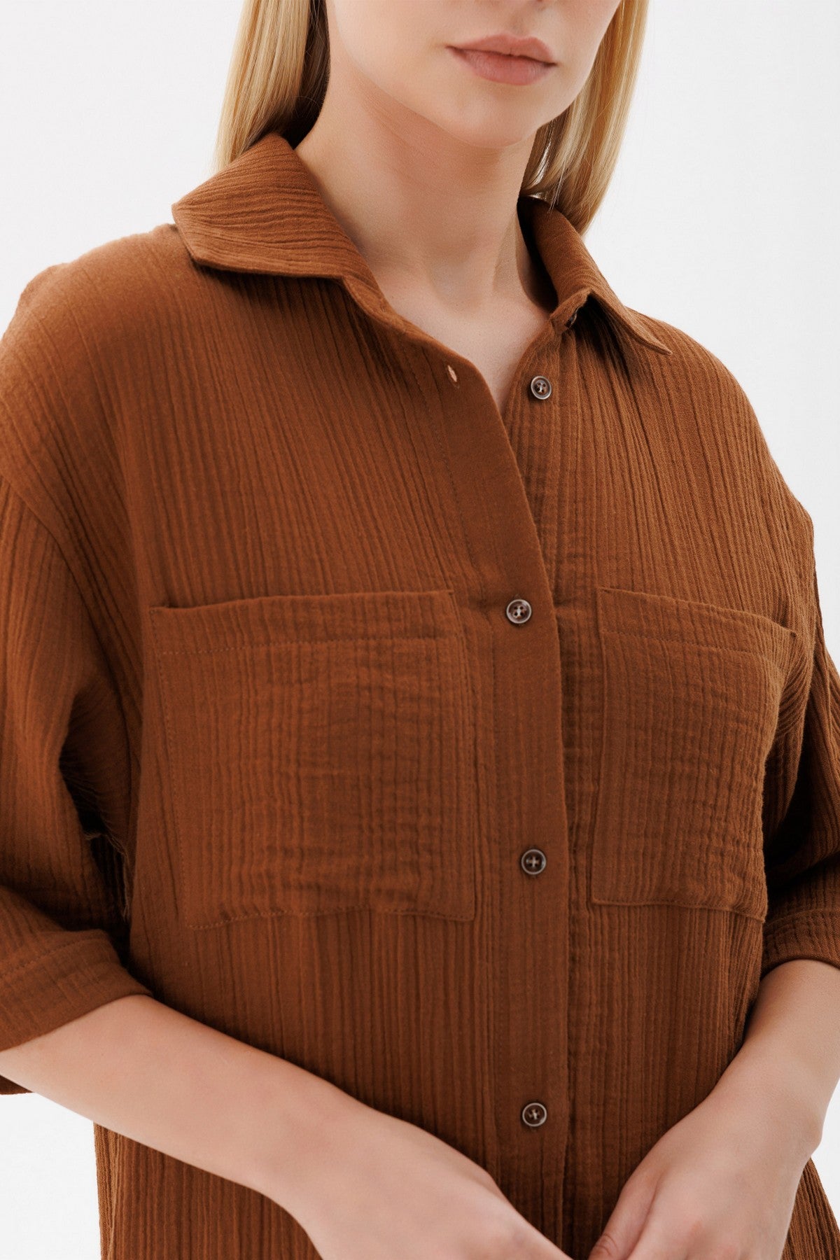 Платье-халат из муслина 1675/11025